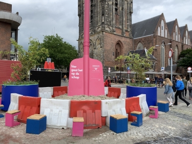 Grote markt op de schop