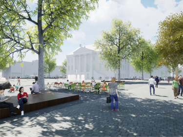 impressie Grote Markt