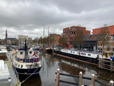 Nieuwe locatie 't Pannekoekschip