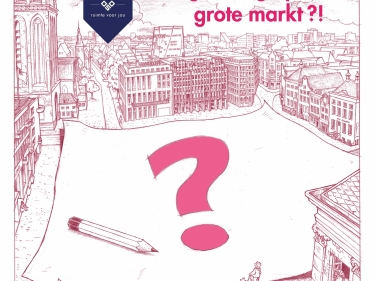 Gelukkig op de grote markt